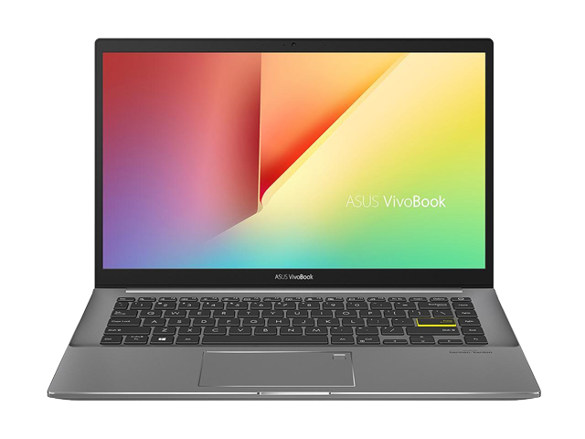 ASUS VivoBook S14 S433 Thin and Light 14 FHD, Intel Core i5-10210U CPU, 8 GB DDR4 RAM, 512 GB PCIe SSD, Windows 10 Home, S433FA-DS51, Indie Black