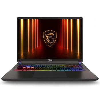 MSI Vector - 16inch 144 Hz - Intel Core Ultra 7 255HX - GeForce RTX 5070 Ti Laptop GPU - 16GB Memory DDR5 5600 - 512GB SSD - Windows 11 Home