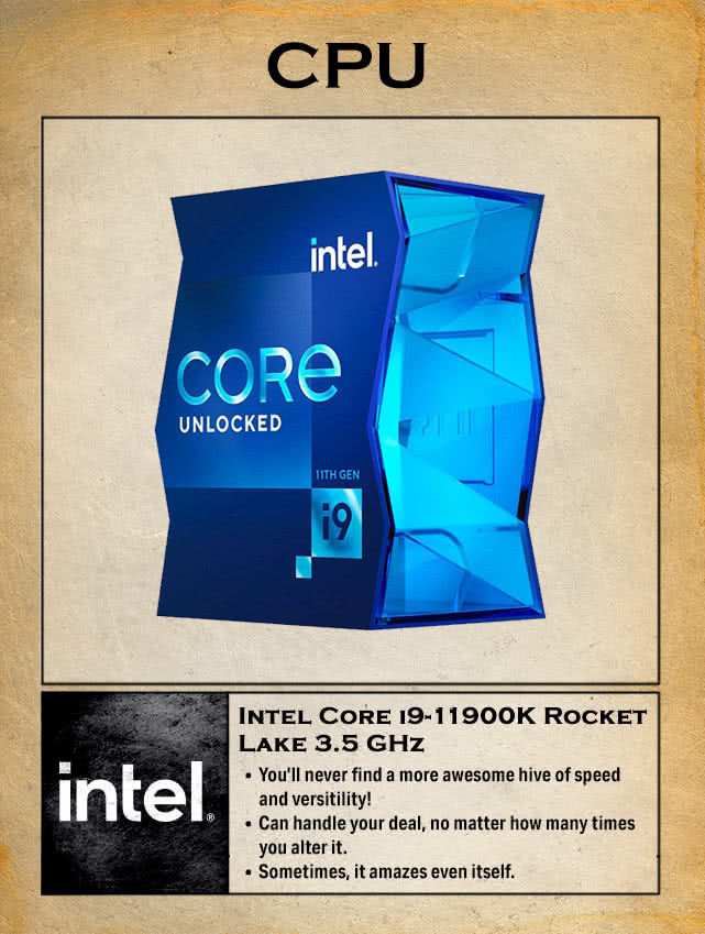 Intel Core i9-11900K Rocket Lake 8-Core 3.5 GHz LGA 1200 125W BX8070811900K Desktop Processor Intel UHD Graphics 750