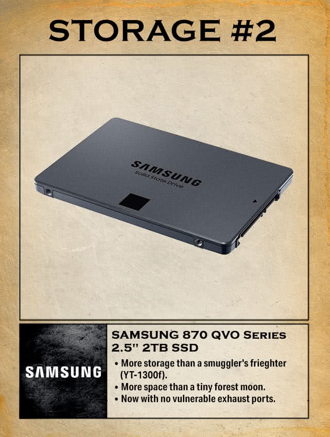 SAMSUNG 870 QVO Series 2.5 inches 2TB SATA III Samsung 4-bit MLC V-NAND Internal Solid State Drive (SSD) MZ-77Q2T0B/AM