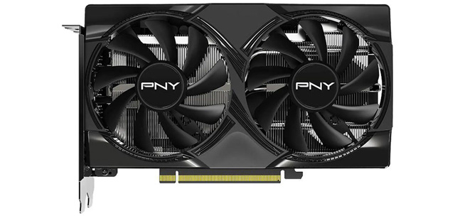 PNY Dual Fan OC GeForce RTX 5060 8GB GDDR7 PCI Express 5.0 x8 ATX Graphics Card