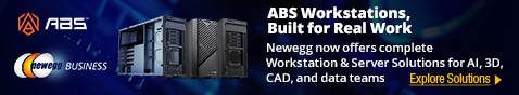 Built for Real Work. AI, 3D, CAD | ABS Workstations