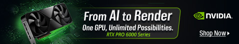 RTX PRO 6000 SERIES – From AI to Render