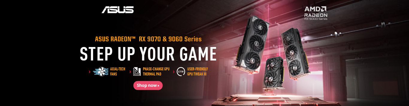 ASUS Radeon 9070 & 9060