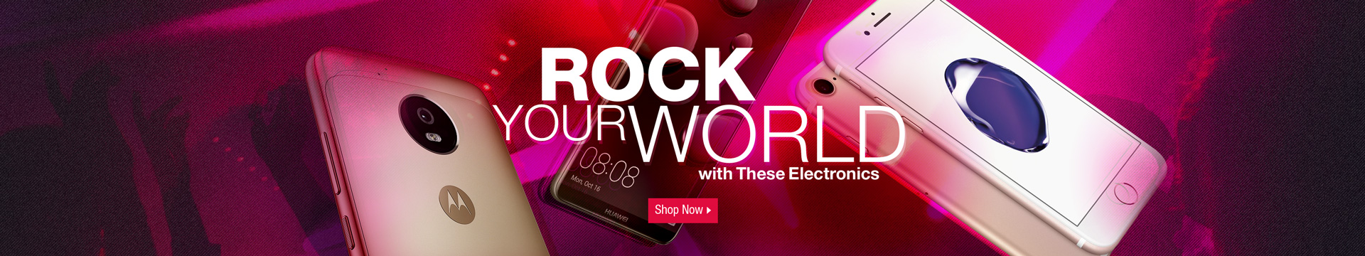 Rock your world with these electronics
