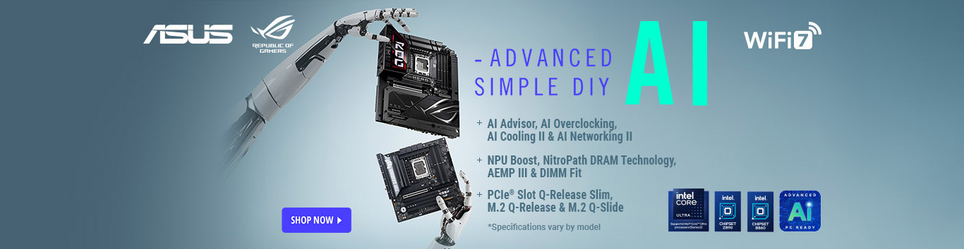 ASUS Z890/B860 Advanced AI