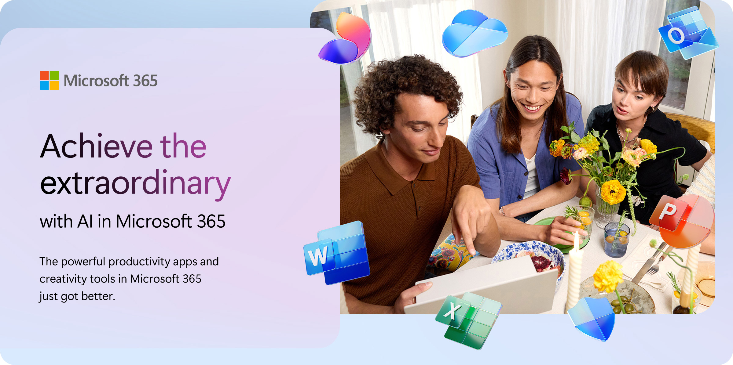 Achieve the extraordinary with AI in Micorsoft 365