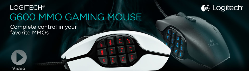 Logitech 910-002871 G600 MMO Gaming Mouse