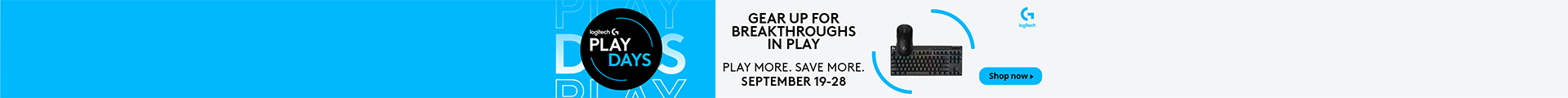 Logi Play Day Banner