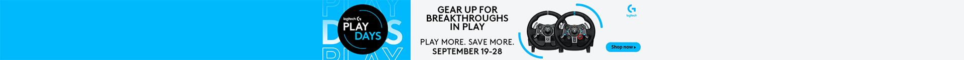 Logi Play Day Banner