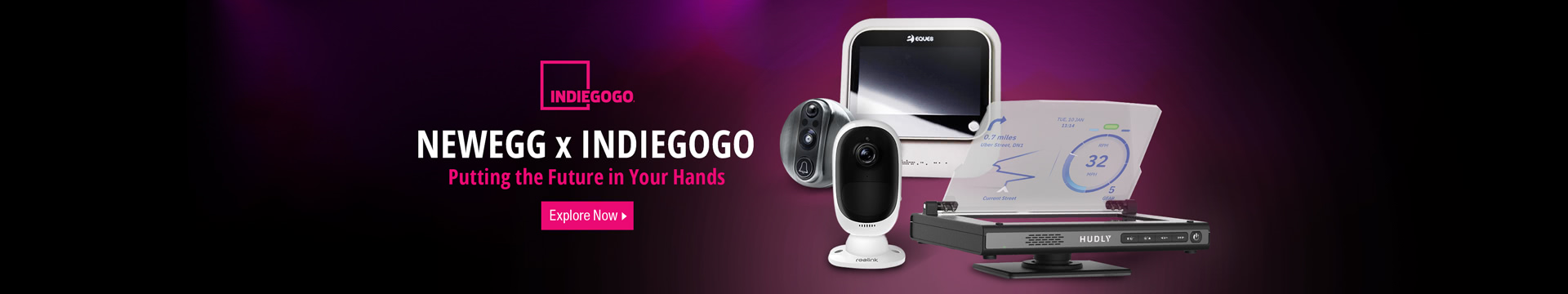 NEWEGG x INDIEGOGO