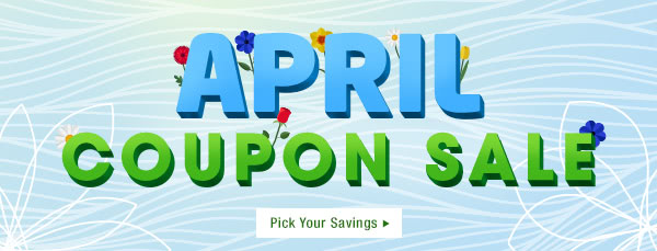 April Coupon Sale