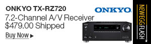 Newegg Flash - Onkyo TX-RZ720 7.2-Channel A/V Receiver