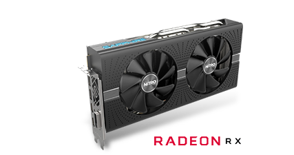 Sapphire Radeon NITRO+ RX 580 8GB GDDR5 PCI-E Dual HDMI / DVI-D / Dual DP w/ Backplate (UEFI), 100411NT+8GL