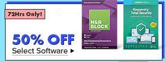 50% Off Select Software*