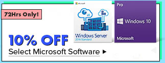 10% Off Select Microsoft Software*