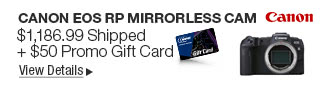 Newegg Flash - Canon EOS RP Mirrorless CAM