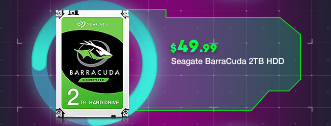 Seagate BarraCuda 2TB HDD