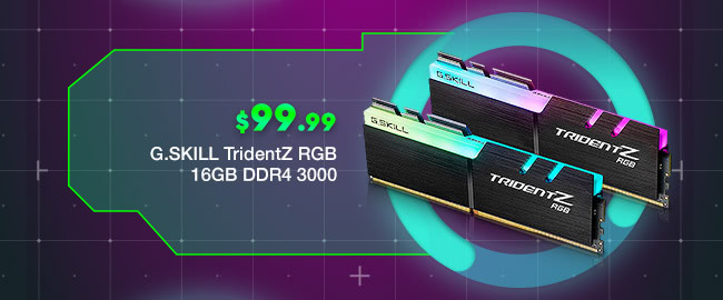 G.SKILL TridentZ RGB 16GB DDR4 3000