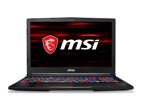 MSI GE63 Raider RGB-011 Intel Core i7-8750H (2.2 GHz) 15.6" FHD RGB Keyboard Gaming Laptop, 16GB Memory