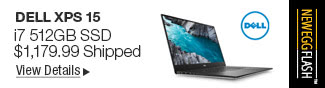 Newegg Flash - Dell XPS 15 i7 512GB SSD