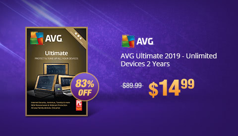 AVG Ultimate 2019 - Unlimited Devices 2 Years