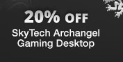 SkyTech Archangel Gaming Desktop PC