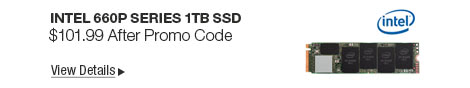 Newegg Flash - Intel 660p Series 1TB SSD 