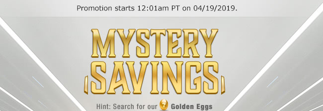 Mystery Savings 