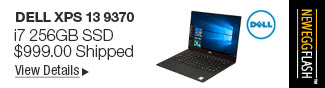 Newegg Flash - Dell XPS 13 9370 i7 256GB SSD