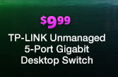 TP-LINK Unmanaged 5-Port Gigabit Desktop Switch