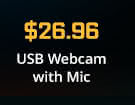 USB Webcam with Mic