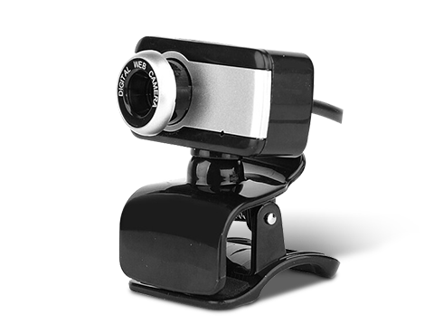 USB Webcam 12M Pixels HD Clip-on 480p Web Cam Camera 360 Degree Rotation w/ Microphone