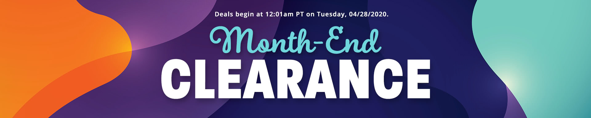 MONTH-END CLEARANCE