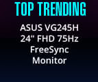 Top Trending: ASUS VG245H 24" FHD 75Hz Monitor