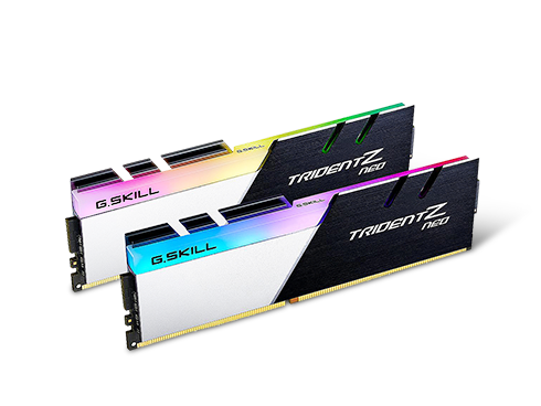 G.SKILL Trident Z Neo 32GB (2 x 16GB) DDR4 3600 (PC4 28800) Desktop Memory, Model F4-3600C16D-32GTZNC