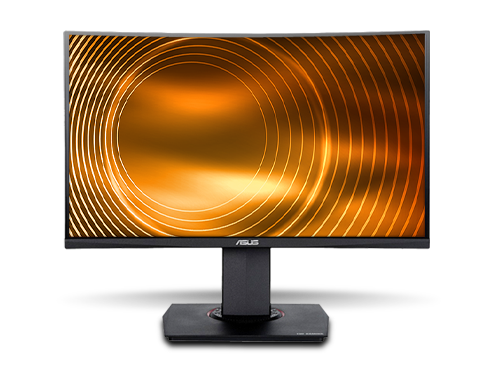 ASUS TUF Gaming VG24VQ 24" FHD 1ms MPRT 144Hz FreeSync Backlit LED Height Adjustable Curved Gaming Monitor