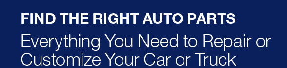 Find The Right Auto Parts