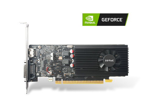 ZOTAC GeForce GT 1030 2GB GDDR5 64-bit PCIe 3.0 DirectX 12 HDCP Ready Low Profile Video Card