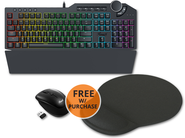 FREE GIFT  WITH SELECT ROSEWILL INPUT DEVICES*