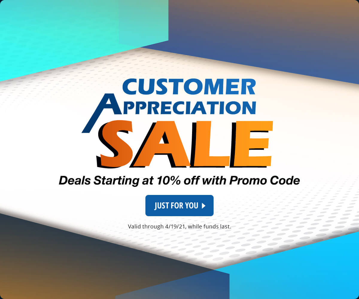 Customer Appreciation Sale