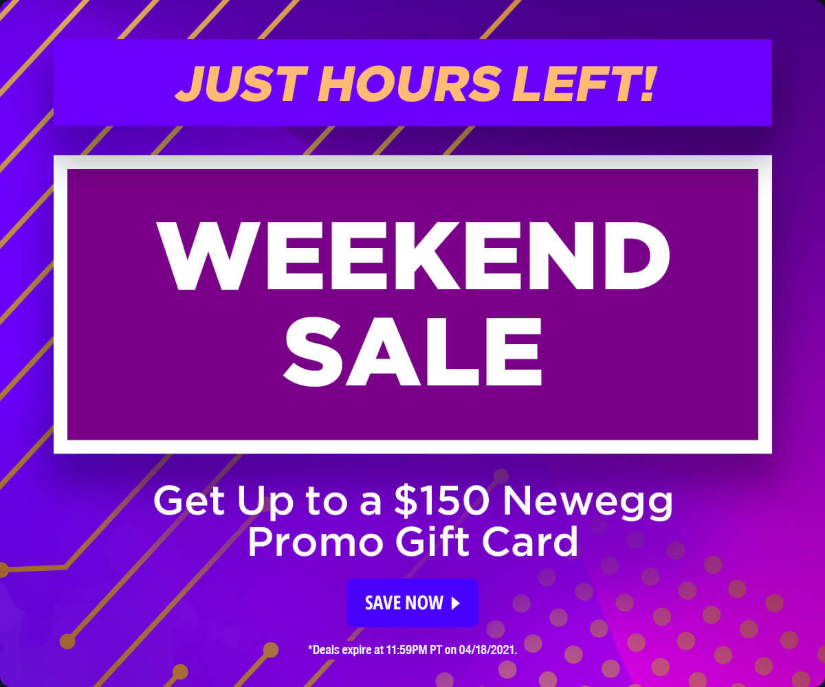 Just Hours Left! Weekend Sale