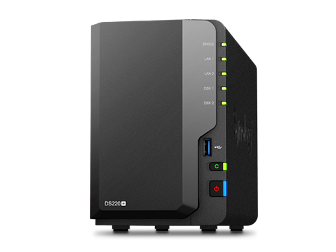 Synology 2 bay NAS DiskStation DS220+ (Diskless)