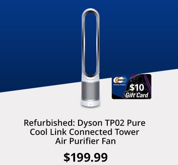 Refurbished: Dyson TP02 Pure Cool Link Connected Tower Air Purifier Fan