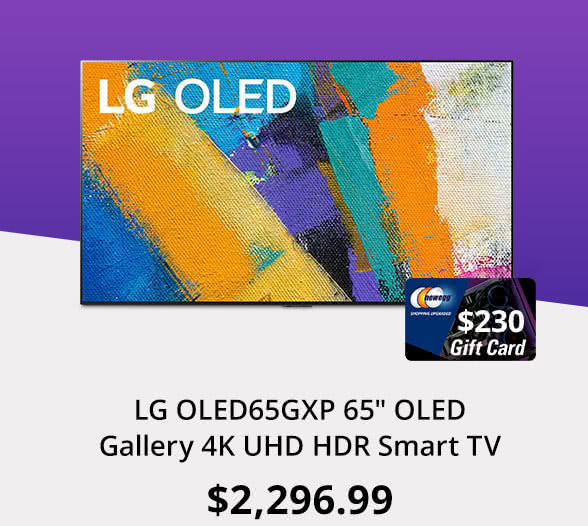 LG OLED65GXP 65" OLED Gallery 4K UHD HDR Smart TV