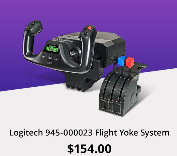 Logitech 945-000023 Flight Yoke System