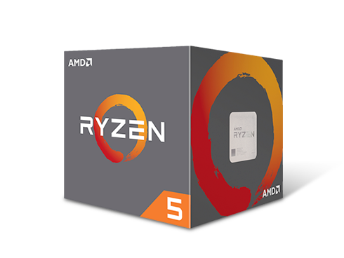 AMD RYZEN 5 2600 6-Core 3.4 GHz (3.9 GHz Max Boost) Socket AM4 65W YD2600BBAFBOX Desktop Processor
