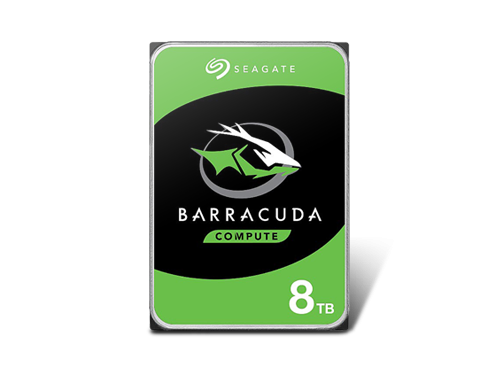 Seagate BarraCuda ST8000DM004 8TB 5400 RPM 256MB Cache SATA 6.0Gb/s 3.5" Internal Hard Drive