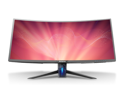 Westinghouse WC34DX9019 34" UWQHD 3440 x 1440 2K 100Hz 2xHDMI DisplayPort USB 3.0 Hub FreeSync Flicker-Free Ultra Widescreen Curved Backlit LED Gaming Monitor