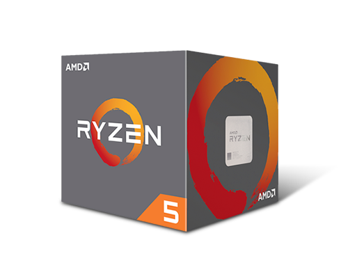 AMD RYZEN 5 2600 6-Core 3.4 GHz (3.9 GHz Max Boost) Socket AM4 65W YD2600BBAFBOX Desktop Processor
